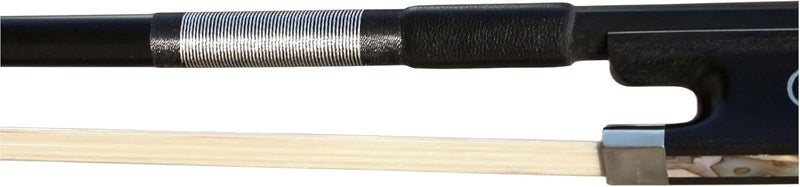 ARCRAW Store Carbon Fiber Cello Bow 4/4 Full Size Ebony Frog Natural Horsehair for Teacher Student Professional Carbon Bow - Image 4